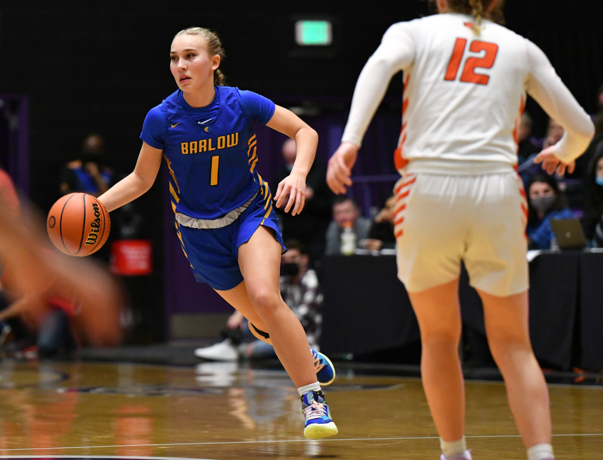 Beaverton Barlow girls basketball Taylor Balkom 31